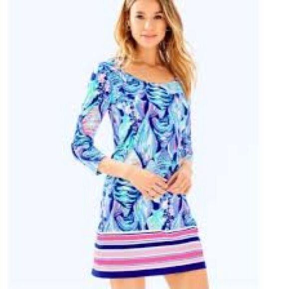 LILLY PULITZER Beacon Jersey Dress Size XS - Picture 1 of 5